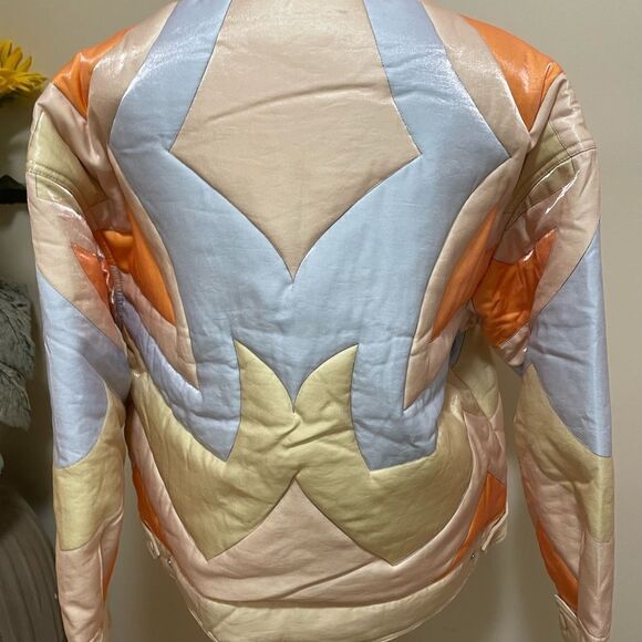 Free People shine on puffer jacket ski size S New - Picture 8 of 12